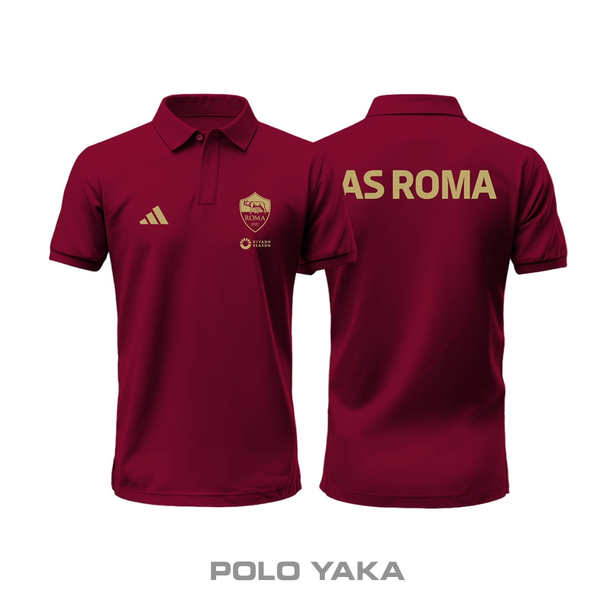 AS Roma: Club Culture Series - Gold Edition Polo Yaka