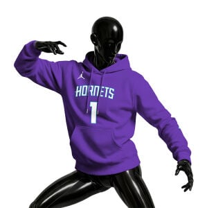 Charlotte Hornets: Statement Edition 2K26 Kapüşonlu Hoodie