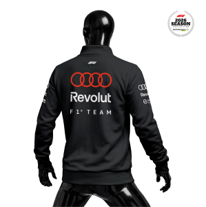 Audi Revolut F1 Team: R26 - Merch Edition Black 2026 Fermuarlı Ceket
