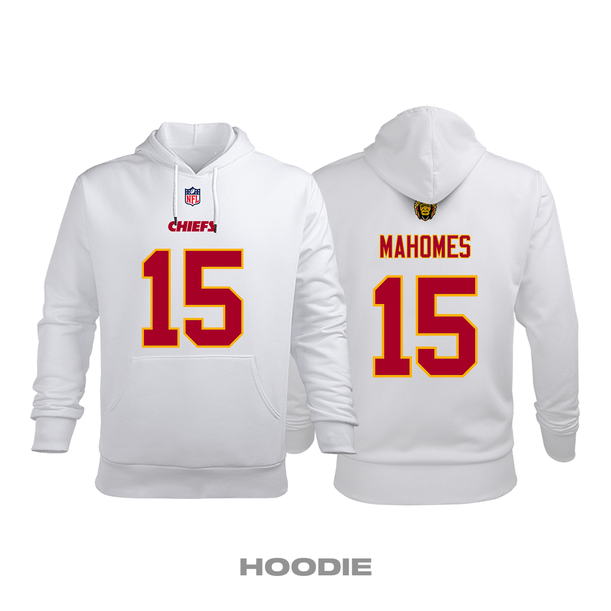 Kansas City Chiefs: Road Edition 2020/2021 Kapüşonlu Hoodie 4XL