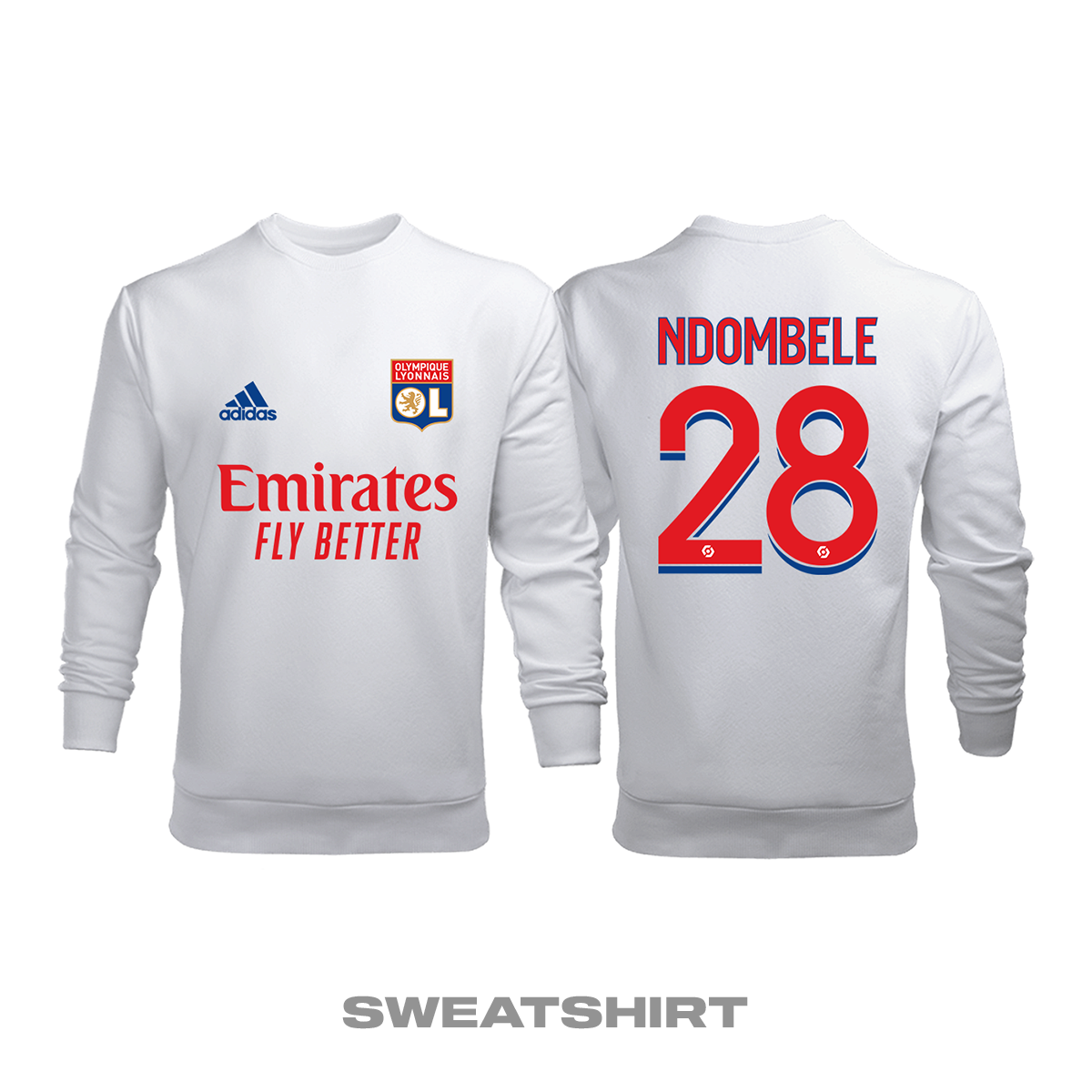 Olympique Lyonnais: Home Edition 2021/2022 Sweatshirt 4XL