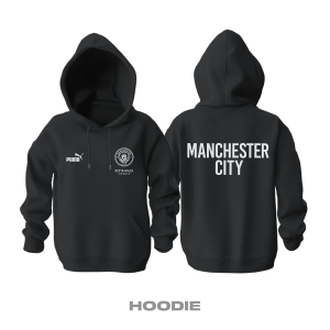 Manchester City: Club Culture Series - Black Edition Kapüşonlu Hoodie