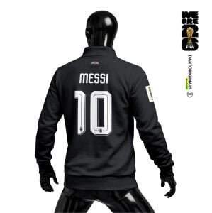 Argentina: Black Edition - FIFA World Cup™ 2026 Fermuarlı Ceket
