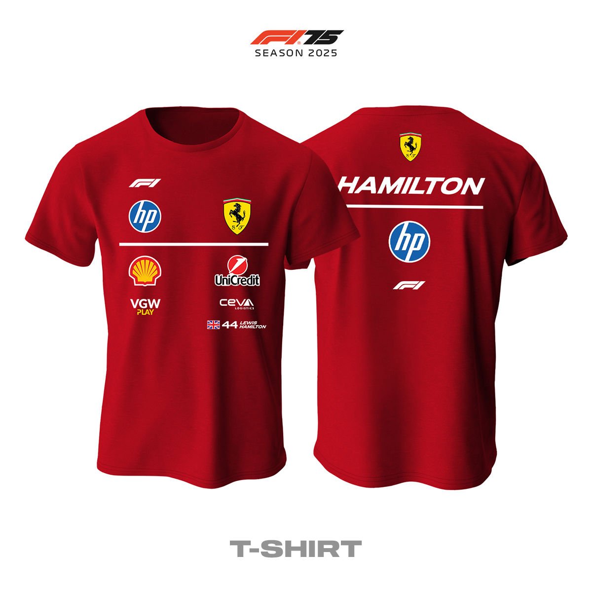 Scuderia Ferrari: SF-25 Edition 2025 Tişört