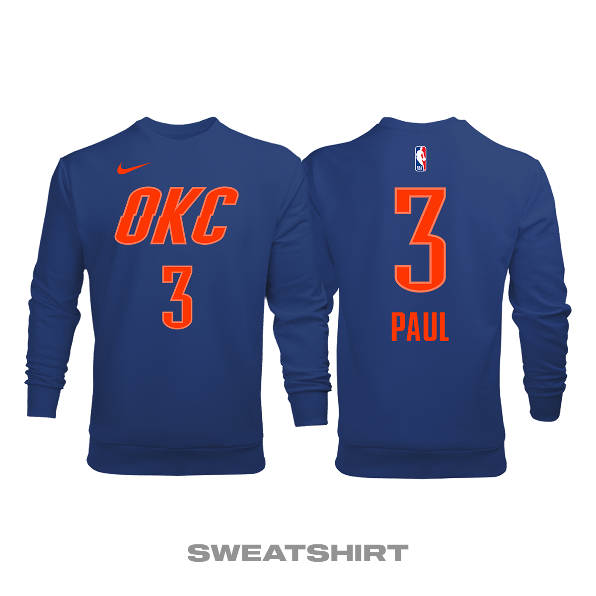 Oklahoma City Thunder: Statement Edition 2017/2018 Sweatshirt