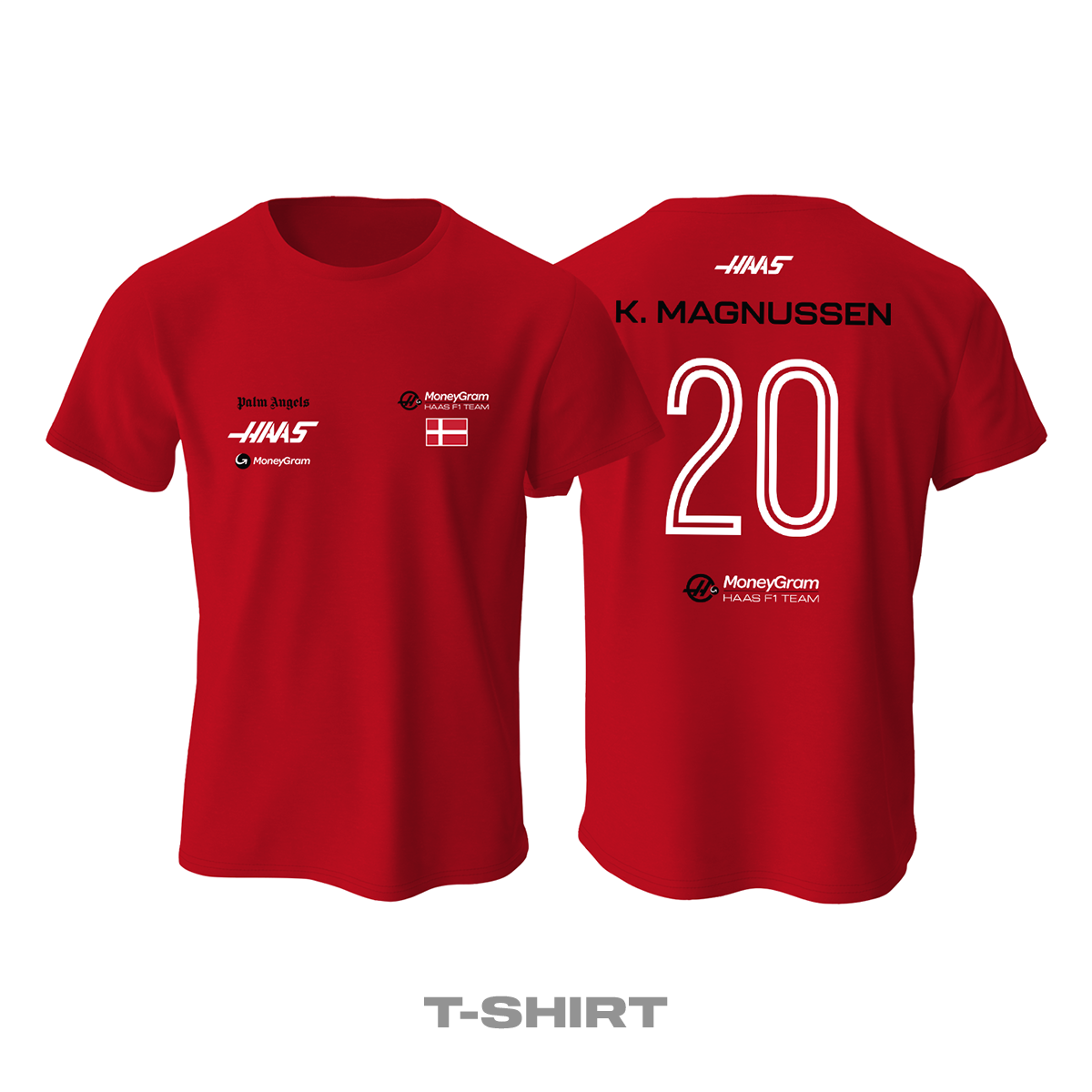 Haas F1 Team: Red Crew Edition 2023 Tişört