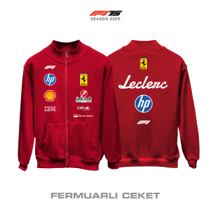Scuderia Ferrari: SF-25 MonzaGP - Niki Lauda Edition 2025 Fermuarlı Ceket