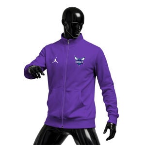 Charlotte Hornets: Statement Edition 2K26 Fermuarlı Ceket