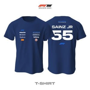 Williams F1 Team: FW47 Navy Crew Edition 2025 Tişört