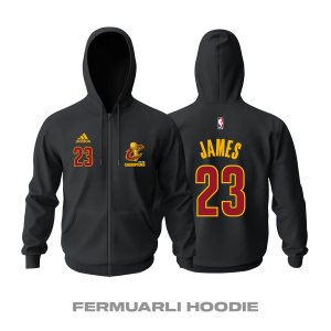 Cleveland Cavaliers: 2016 NBA Champions Edition Fermuarlı Hoodie
