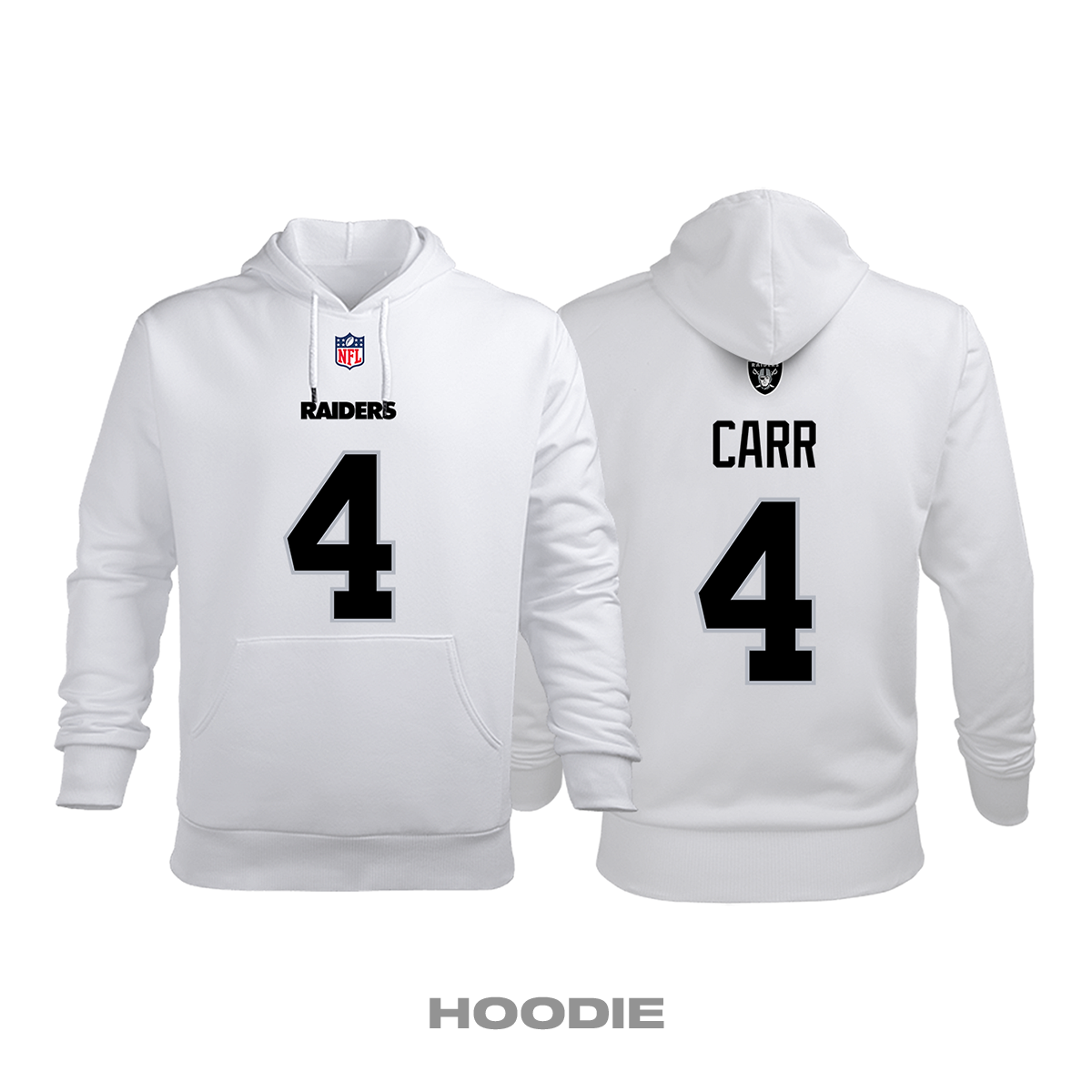 Las Vegas Raiders: Road Edition 2020/2021 Kapüşonlu Hoodie S