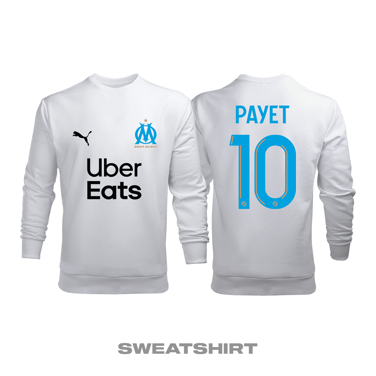 Olympique Marsilya: Home Edition 2021/2022 Sweatshirt XL