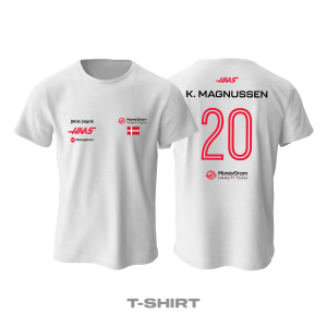 Haas F1 Team: White Crew Edition 2023 Tişört