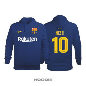 Barcelona: Home Edition 2020/2021 Kapüşonlu Hoodie 4XL