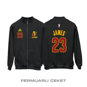 Cleveland Cavaliers: 2016 NBA Champions Edition Fermuarlı Ceket