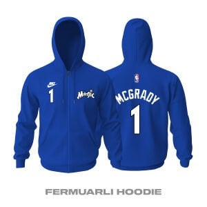 Orlando Magic: Classic Edition 2023/2024 Fermuarlı Hoodie
