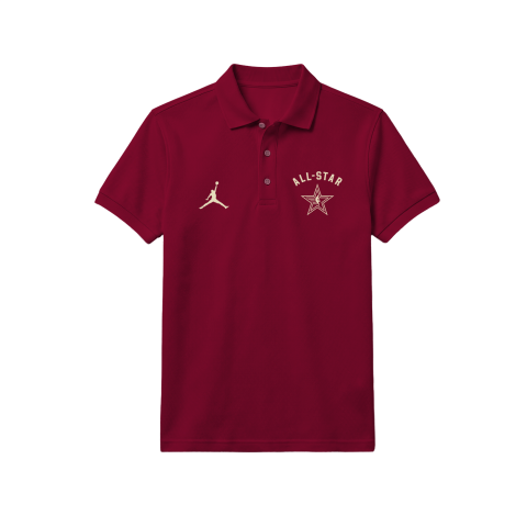 NBA All-Star: Claret Edition 2K24 Polo Yaka