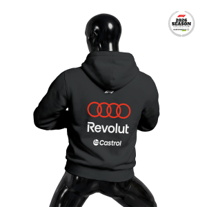 Audi Revolut F1 Team: R26 - Black Edition 2026 Kapüşonlu Hoodie