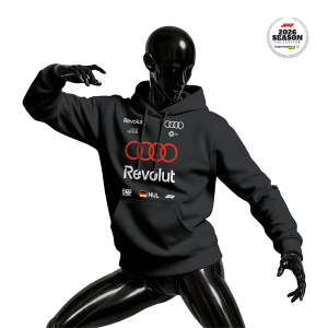 Audi Revolut F1 Team: R26 - Black Edition 2026 Kapüşonlu Hoodie