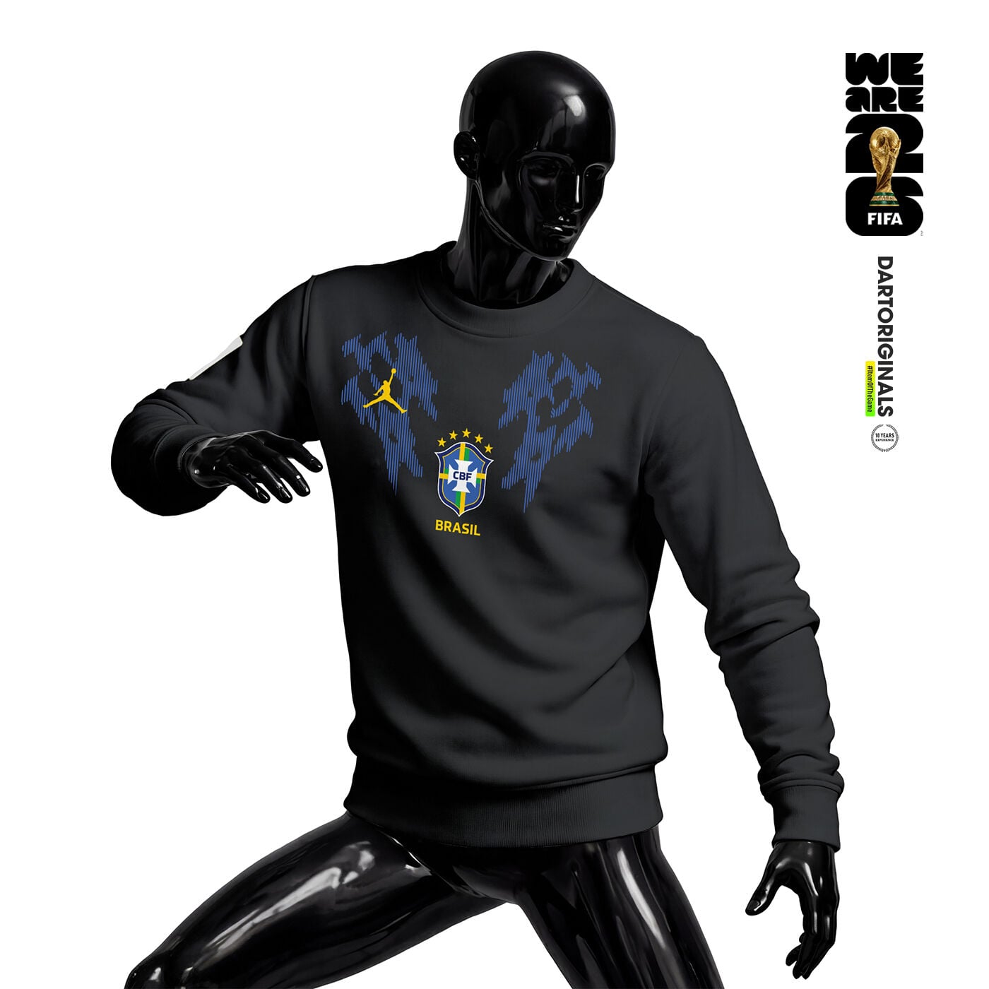 Brazil: Black Edition - FIFA World Cup™ 2026 Sweatshirt