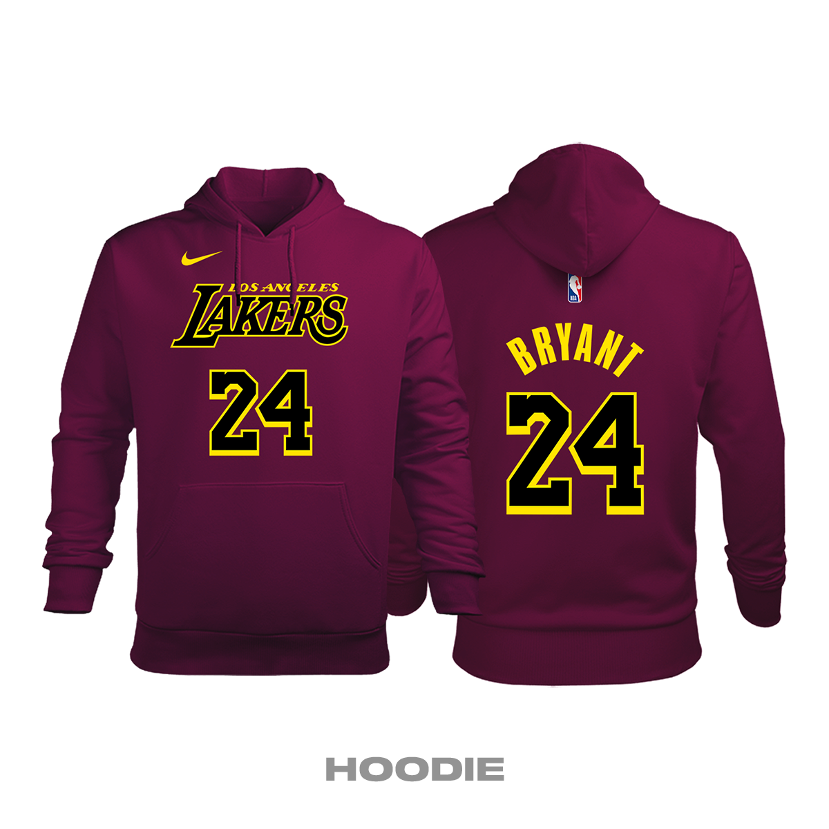 Los Angeles Lakers: Fuchsia Edition 2018/2019 Kapüşonlu Hoodie XS