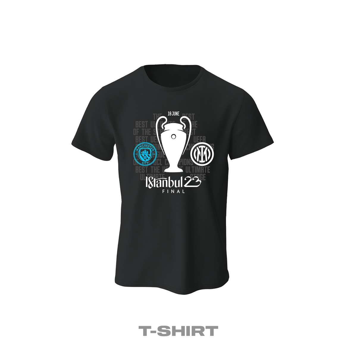 City vs Inter: UCL Final İstanbul Edition Tişört
