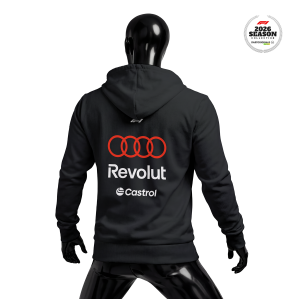 Audi Revolut F1 Team: R26 - Black Edition 2026 Fermuarlı Hoodie