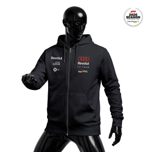 Audi Revolut F1 Team: R26 - Black Edition 2026 Fermuarlı Hoodie