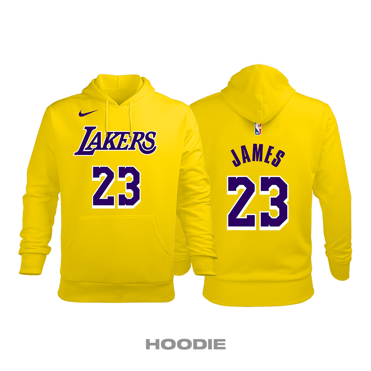 Los Angeles Lakers: Icon Edition 2018/2019 Kapüşonlu Hoodie XS