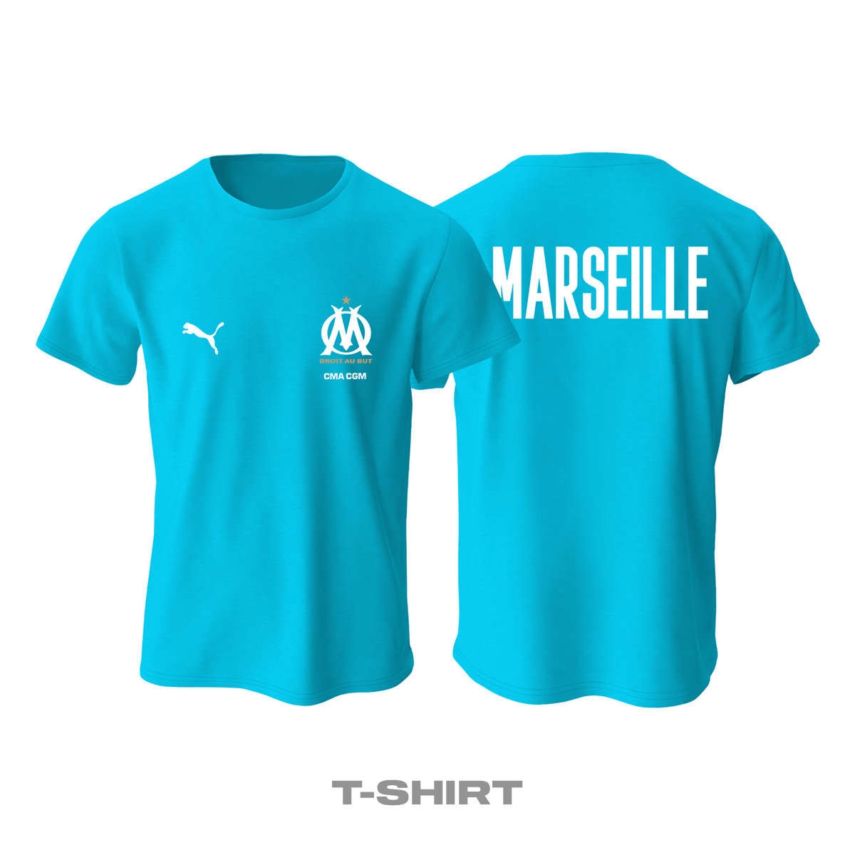 Marseille: Club Culture Series - Turquoise Edition Tişört