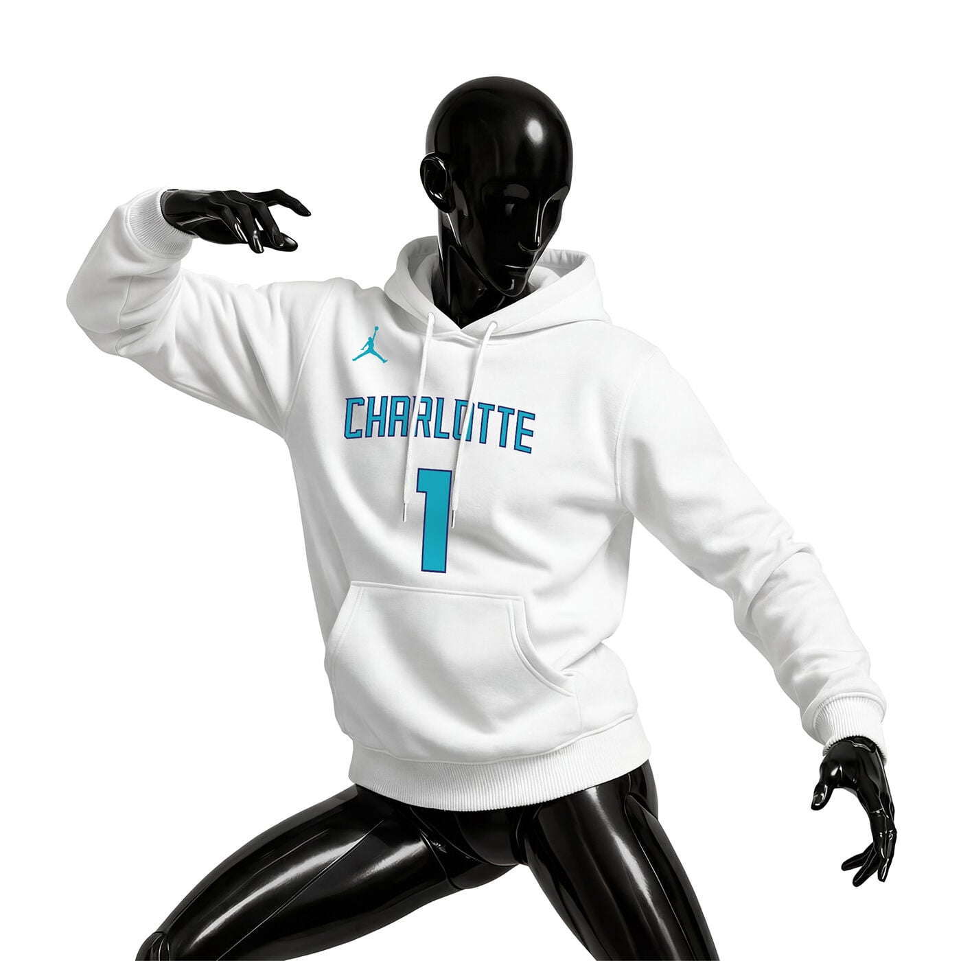 Charlotte Hornets: Association Edition 2K26 Kapüşonlu Hoodie