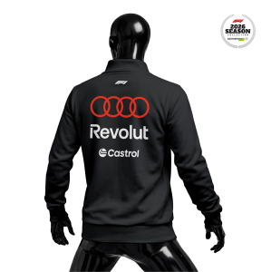 Audi Revolut F1 Team: R26 - Black Edition 2026 Fermuarlı Ceket