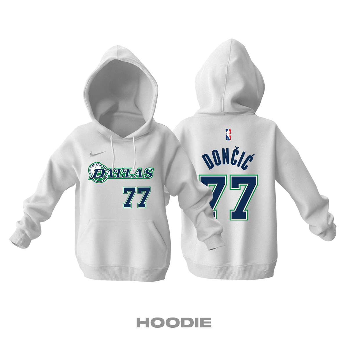 Dallas Mavericks: City Edition 2021/2022 Kapüşonlu Hoodie