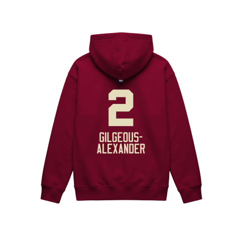 NBA All-Star: Claret Edition 2K24 Fermuarlı Kapüşonlu Hoodie