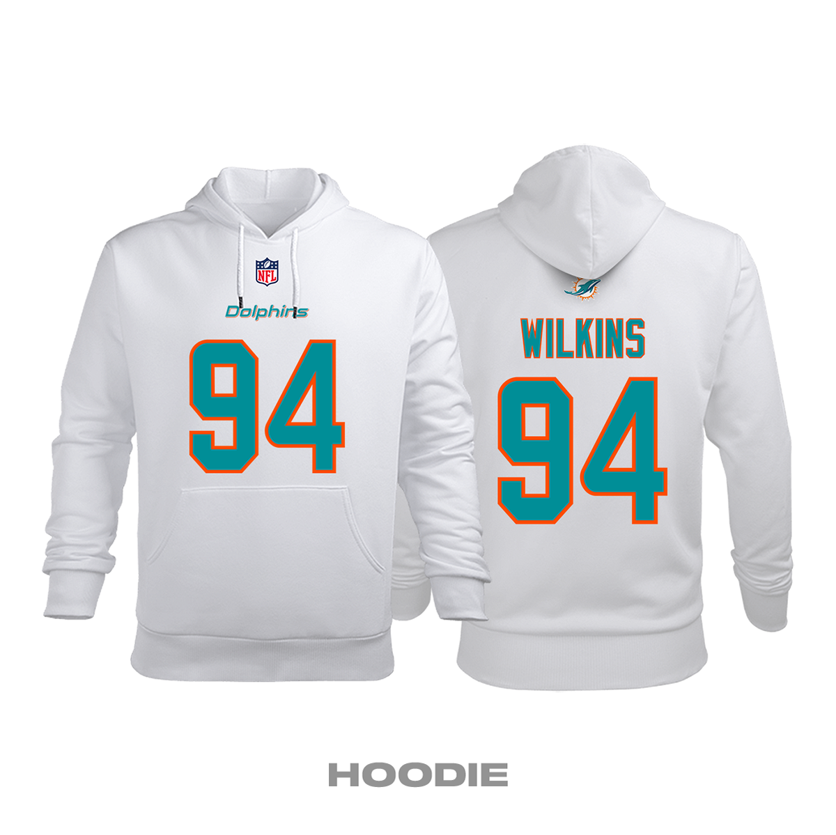 Miami Dolphins: Alternate Edition 2020/2021 Kapüşonlu Hoodie 3XL