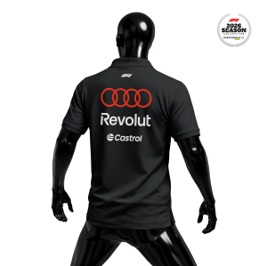 Audi Revolut F1 Team: R26 - Black Edition 2026 Polo Yaka