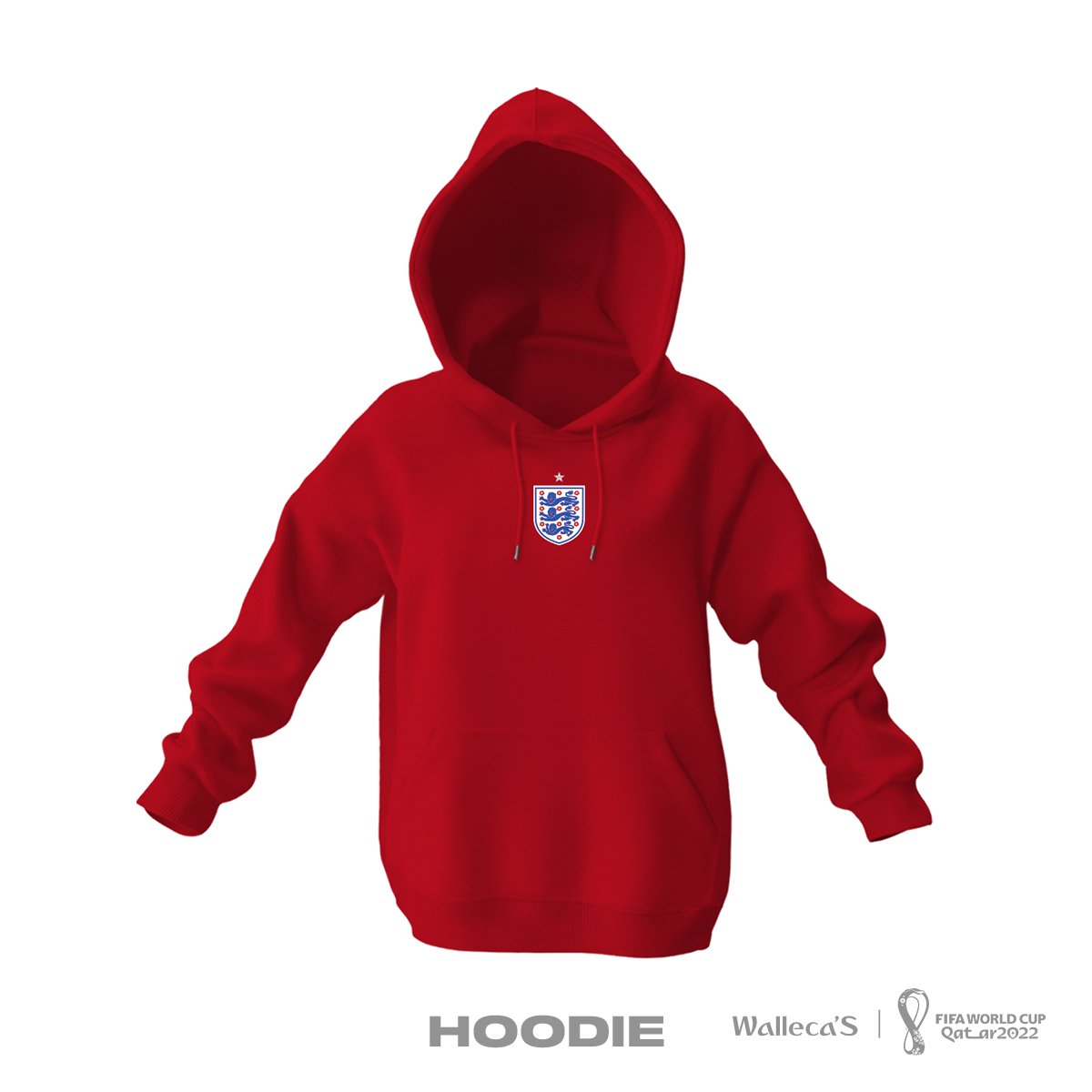 İngiltere: National Edition Kapüşonlu Hoodie