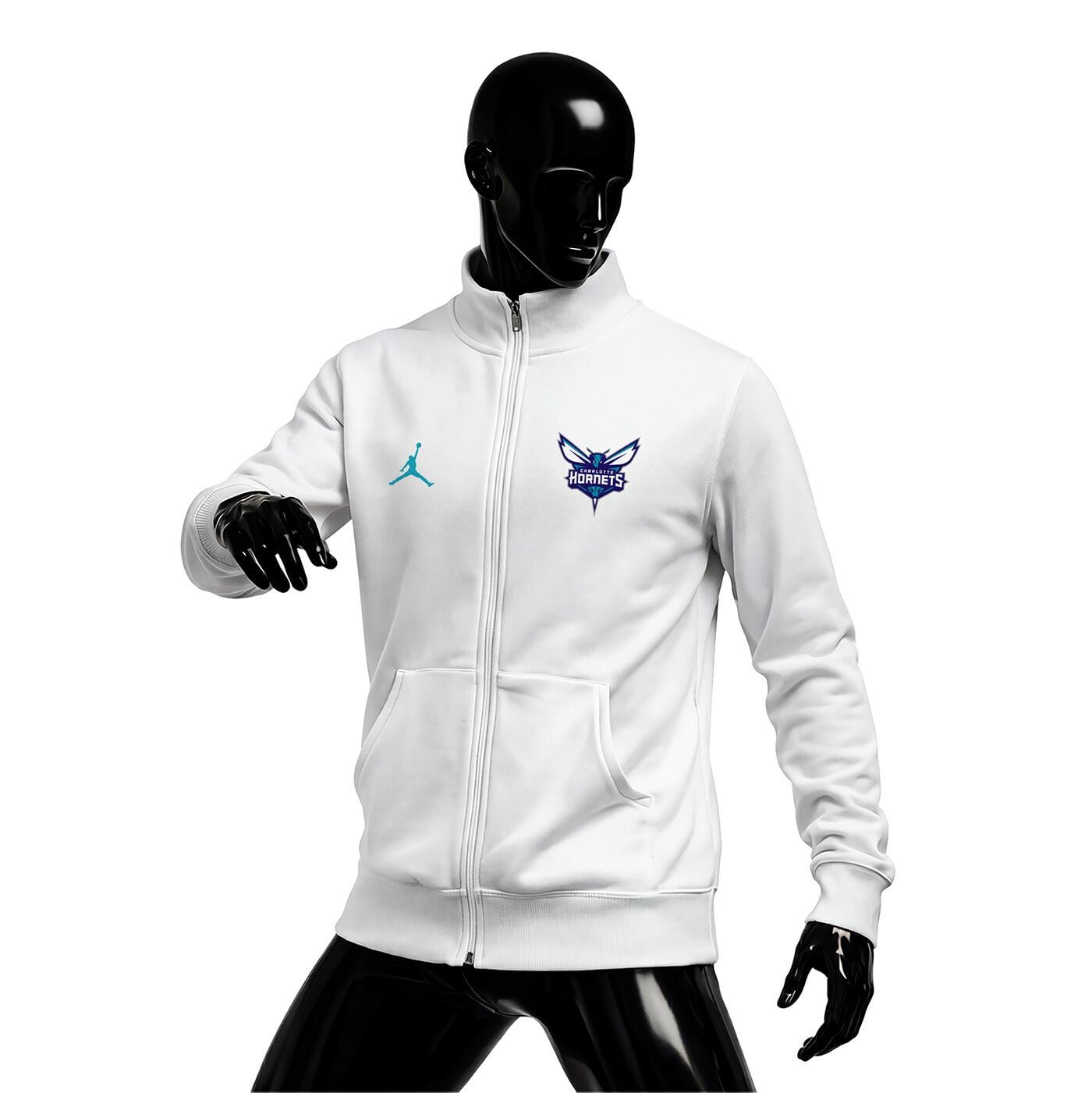 Charlotte Hornets: Association Edition 2K26 Fermuarlı Ceket