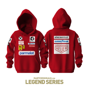 Scuderia Ferrari: 1975 Niki Lauda Edition Kapüşonlu Hoodie
