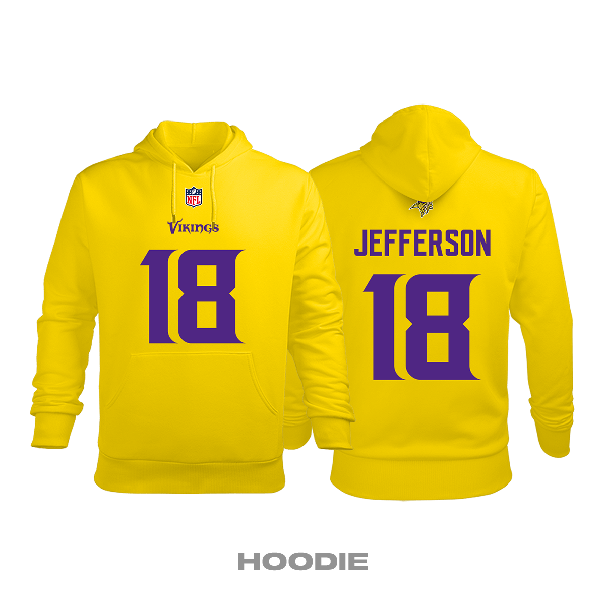 Minnesota Vikings: Gold Edition 2020/2021 Kapüşonlu Hoodie S