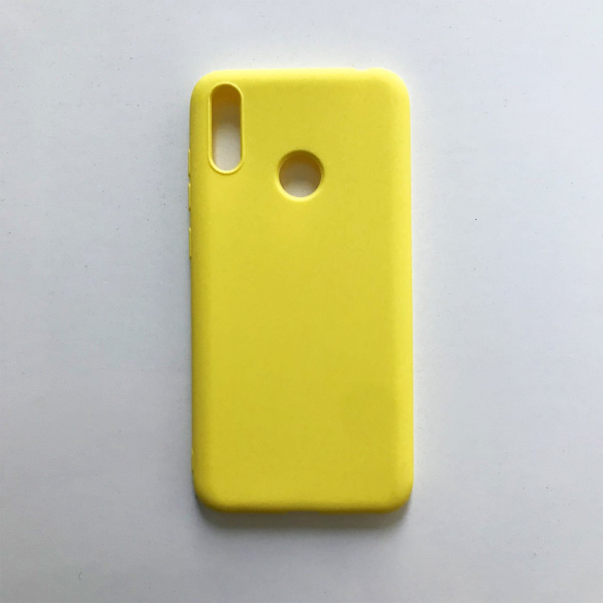 OUTLET - Sarı Silikon - Huawei Y7 2019