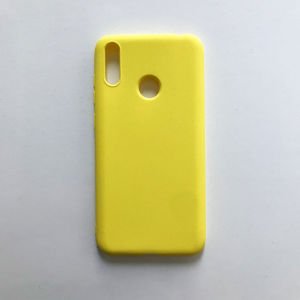 OUTLET - Sarı Silikon - Huawei Y7 2019