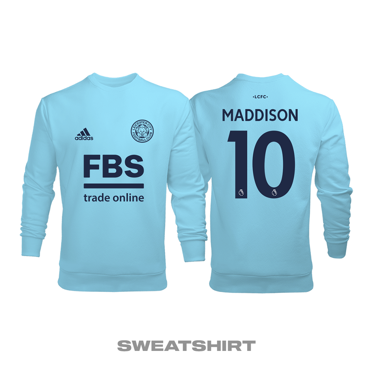 Leicester City: Away Edition 2021/2022 Sweatshirt 4XL