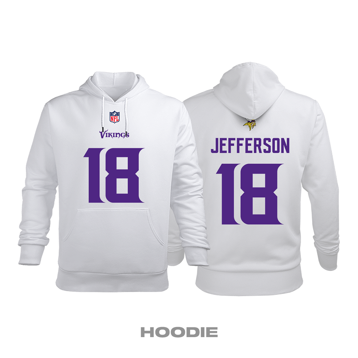 Minnesota Vikings: Road Edition 2020/2021 Kapüşonlu Hoodie S