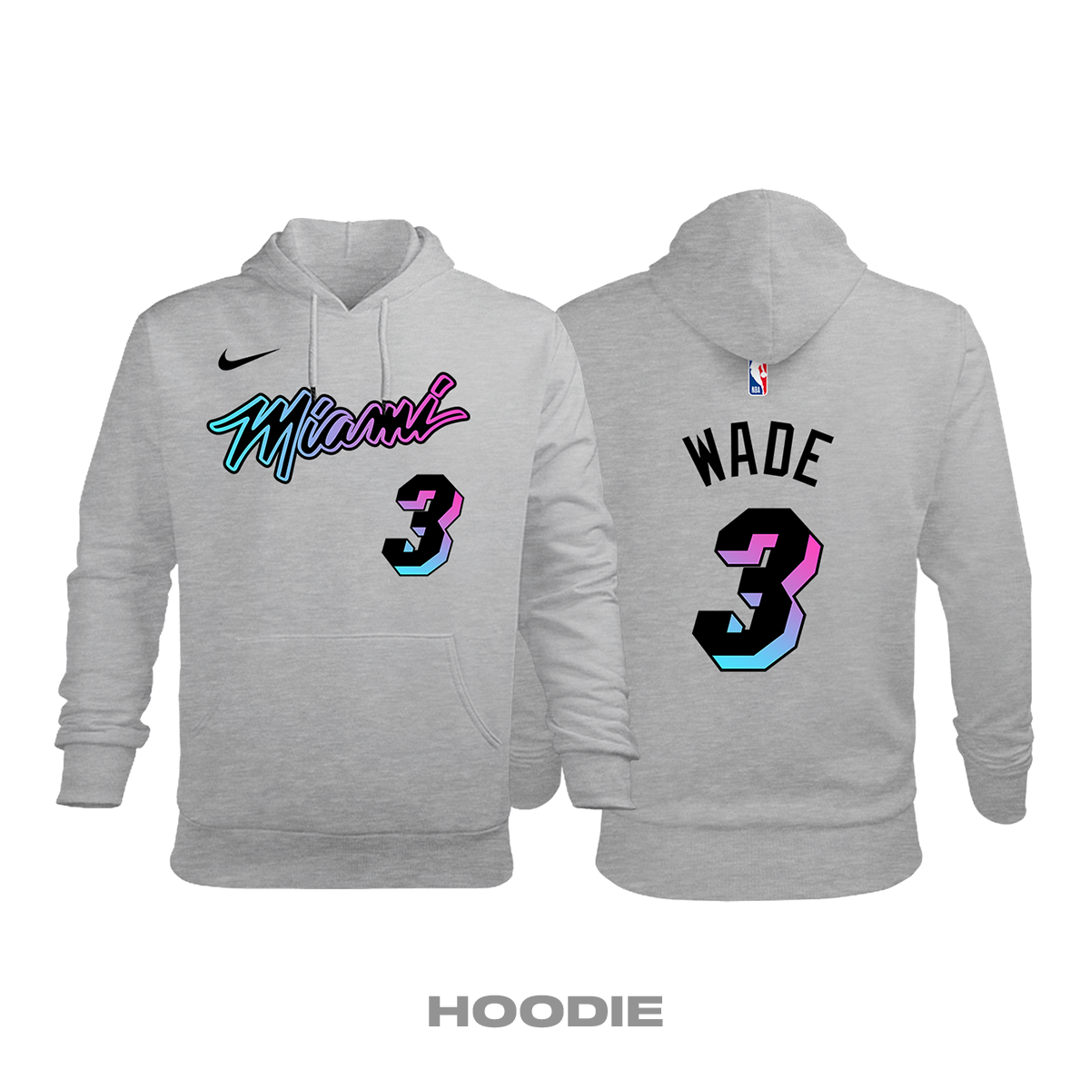 Miami Heat: City v.2 Edition 2020/2021 Kapüşonlu Hoodie