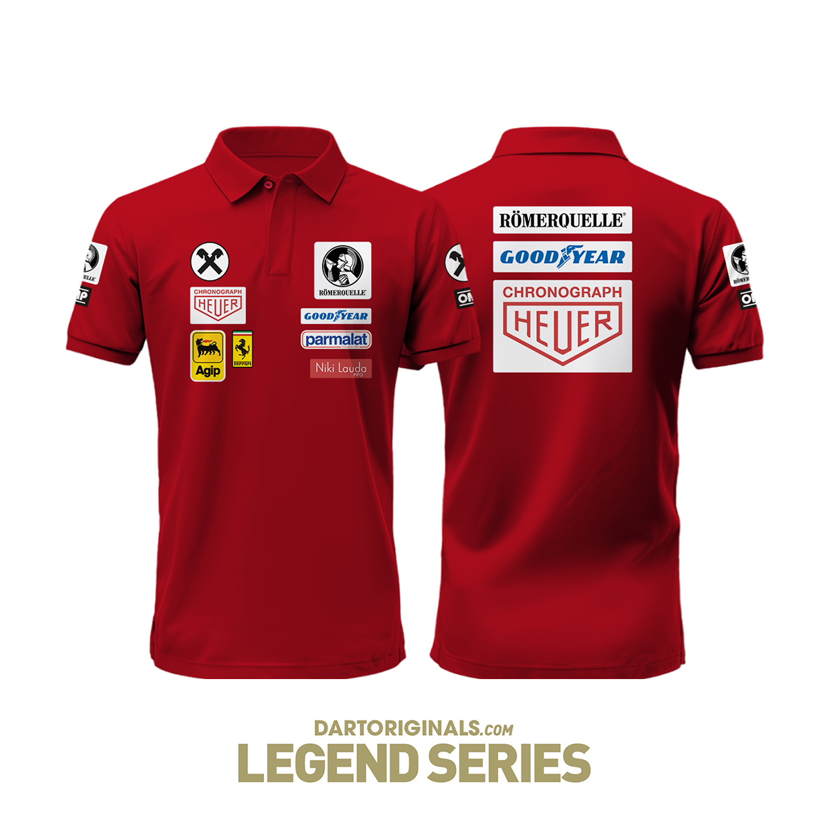 Scuderia Ferrari: 1975 Niki Lauda Edition Polo Yaka
