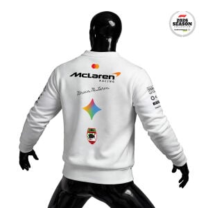 McLaren F1 Team: Bruce Mclaren's Legacy 2026 White Edition Sweatshirt