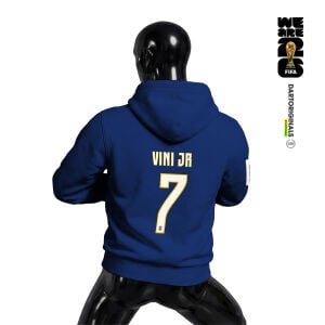 Brazil: Navy Edition - FIFA World Cup™ 2026 Kapüşonlu Hoodie
