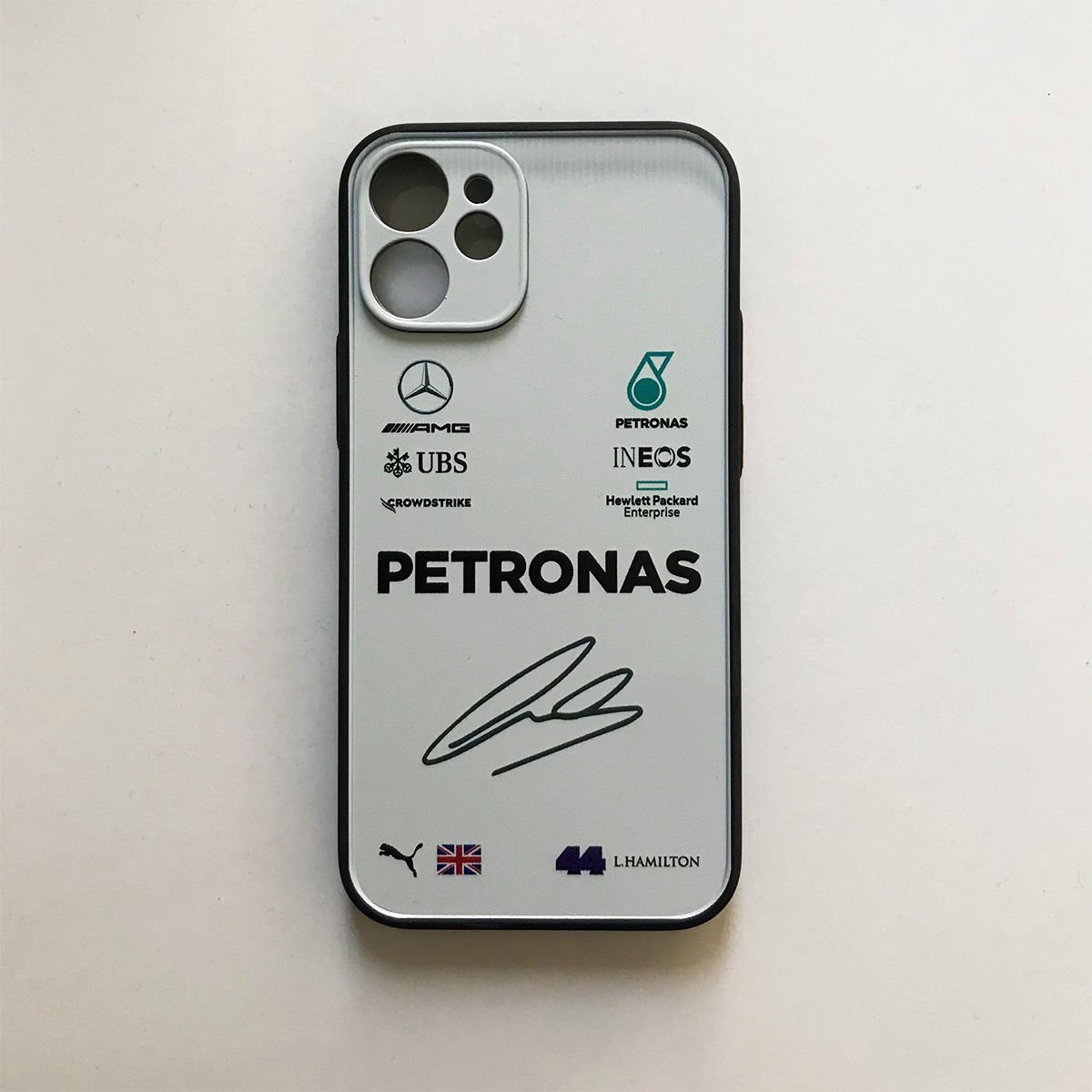 OUTLET - Petronas White Edition: L.Hamilton - iPhone 12 Mini