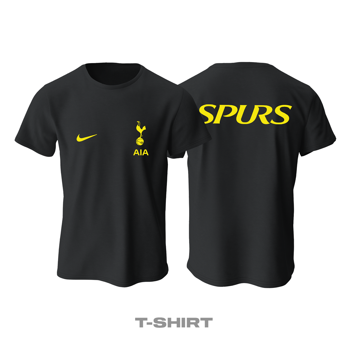 Tottenham: Club Culture Series - Black Edition Tişört